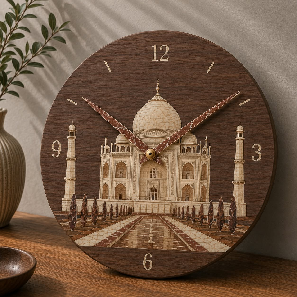 Premium Handmade Wooden Wall Clock