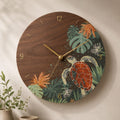 Desert Caravan Wooden Wall Clock
