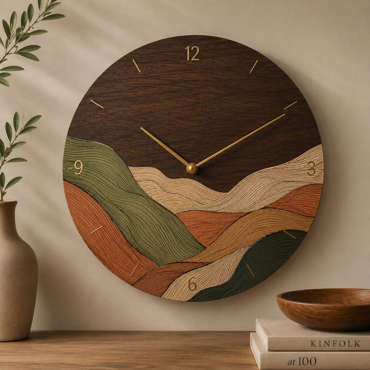 Goa — Where Time Slows Down | Handcrafted Wooden Wall Clock